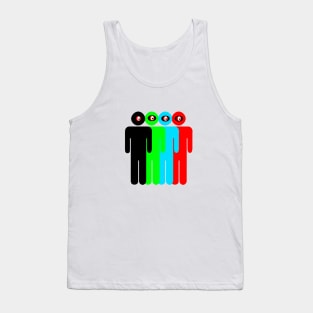 small men cyclopes multicolor Tank Top